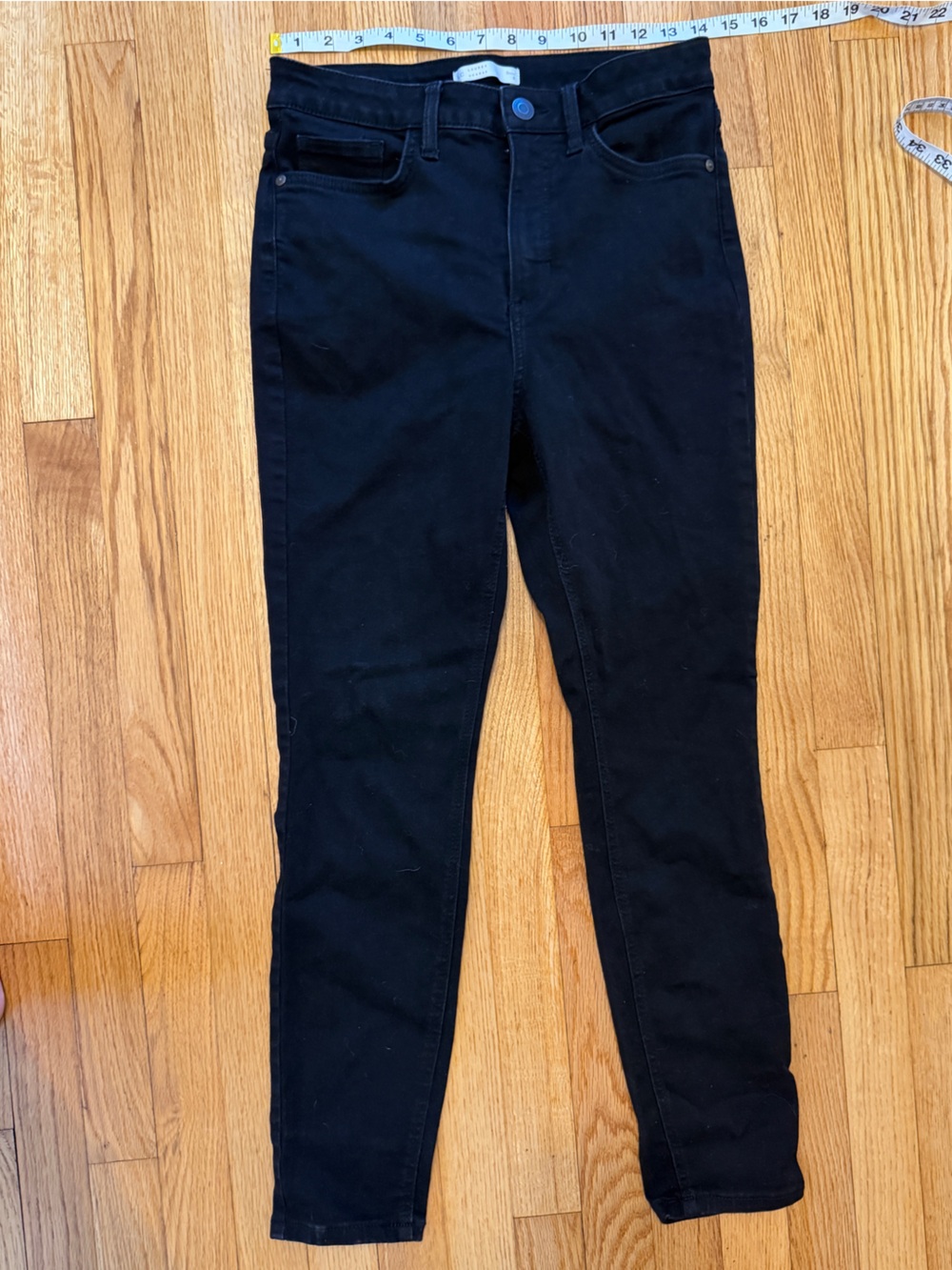 Lauren Conrad Black Super Skinny stretchy Jeans Womens size 8